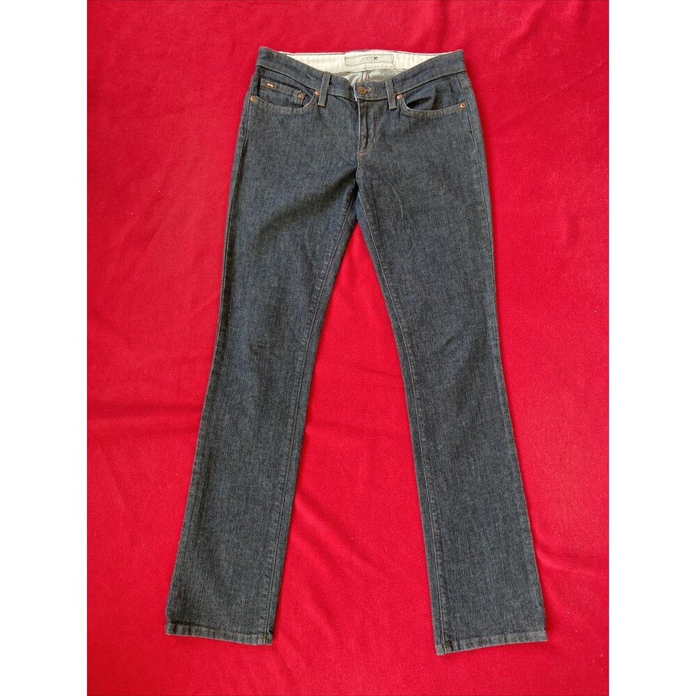 BOOT CUT Joe’s Jeans Women’s Size 27 Inch Waist Stretch Cotton Dark Wash Denim